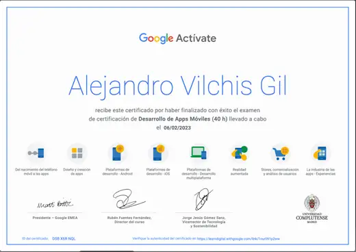 Certificación profesional